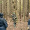 Richard Prideaux teaches foraging in a woodland